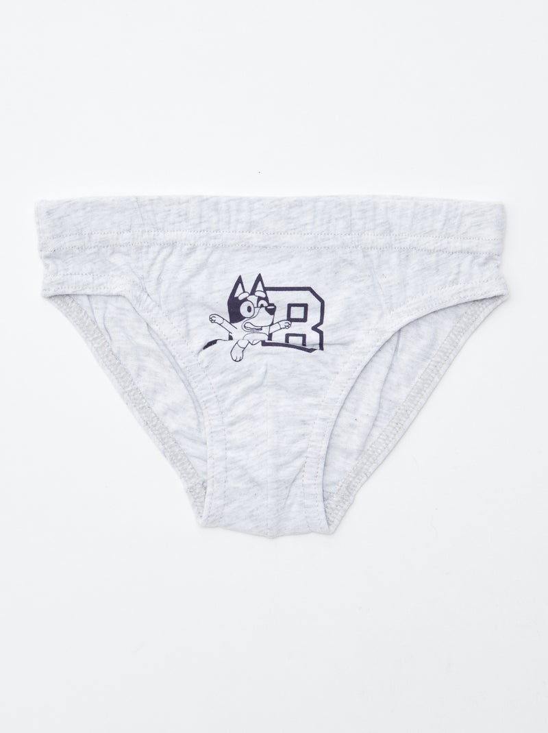 Lote de 5 cuecas 'Bluey' Azul - Kiabi