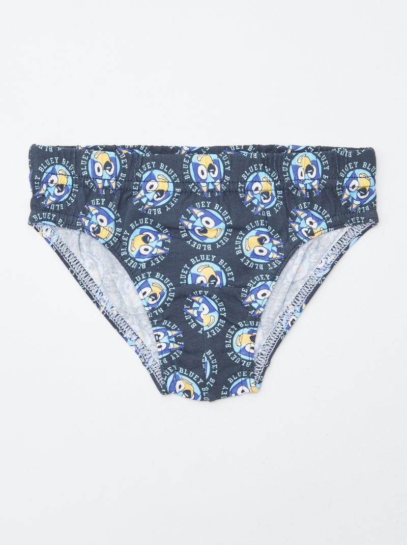 Lote de 5 cuecas 'Bluey' Azul - Kiabi