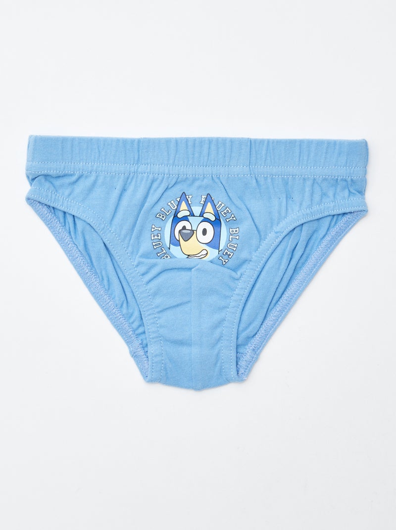 Lote de 5 cuecas 'Bluey' Azul - Kiabi