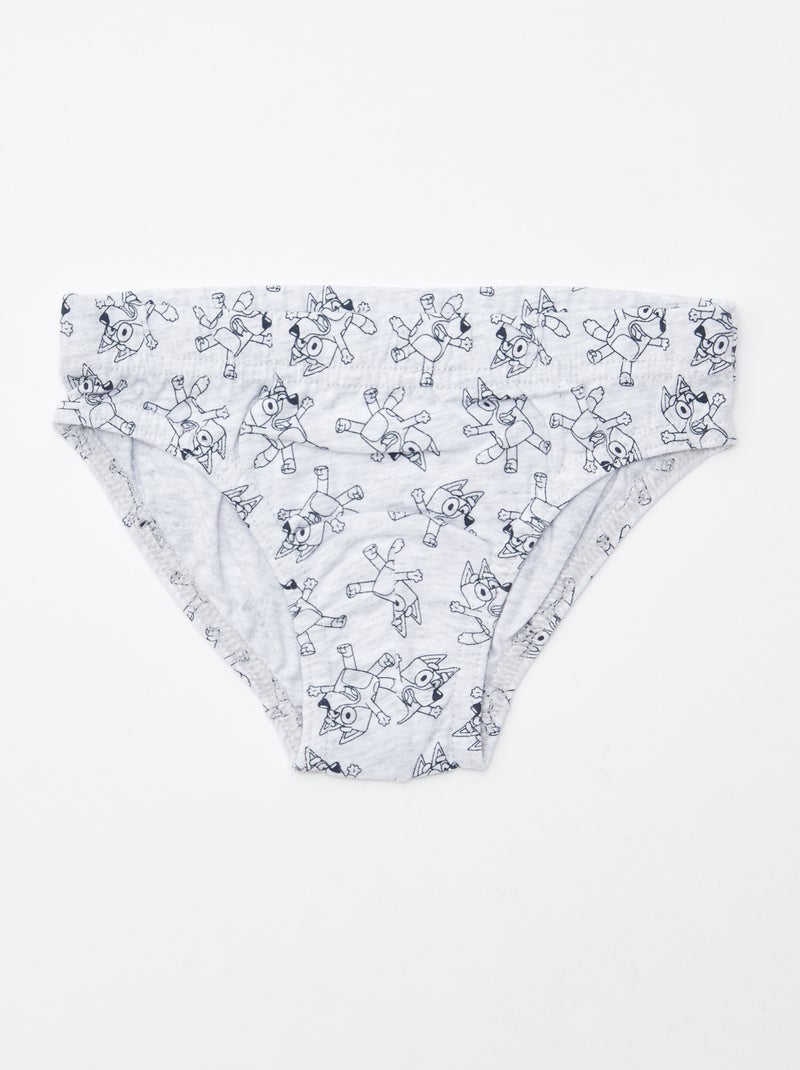 Lote de 5 cuecas 'Bluey' Azul - Kiabi