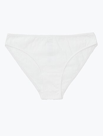 Lote de 5 cuecas para mulher - lisas e estampadas