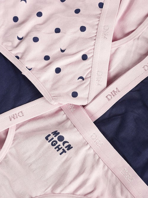 Lote de 5 cuecas para mulher 'DIM' - Kiabi