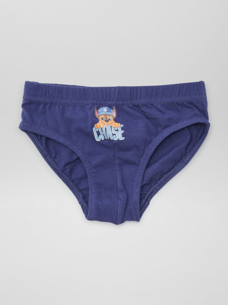 Lote de 5 cuecas 'Patrulha Pata' AZUL - Kiabi
