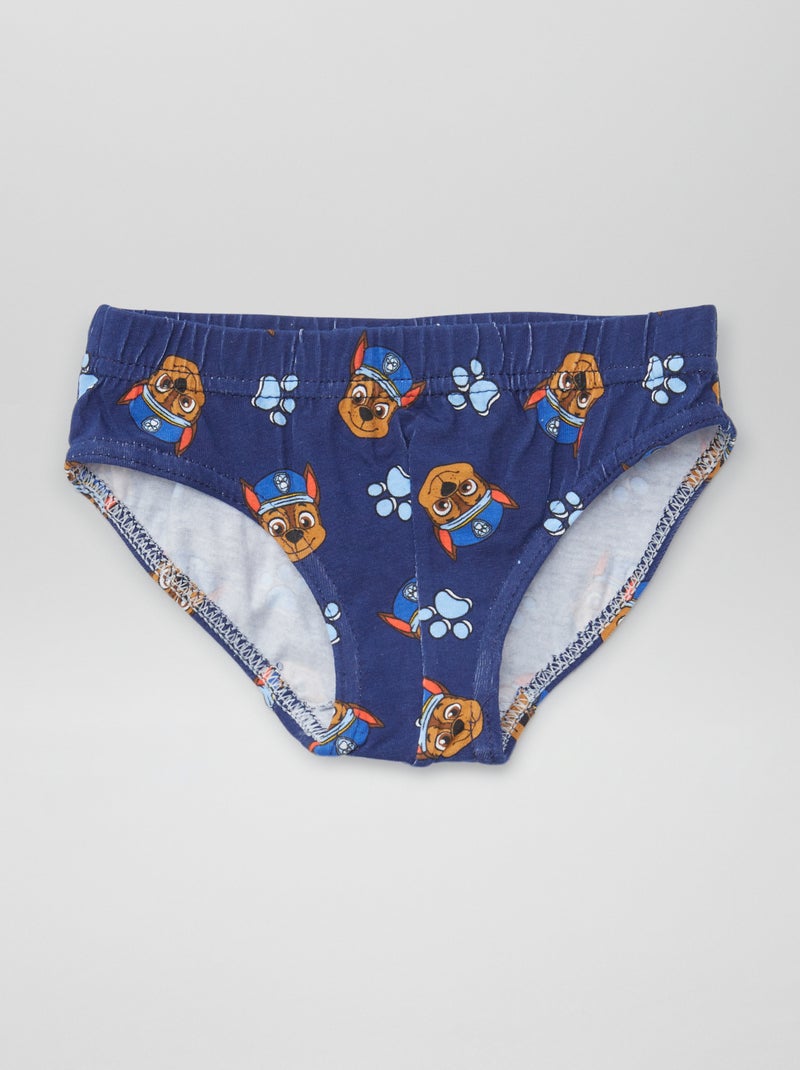 Lote de 5 cuecas 'Patrulha Pata' AZUL - Kiabi