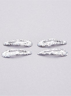 Lote de 5 ganchos brilhantes - Kiabi