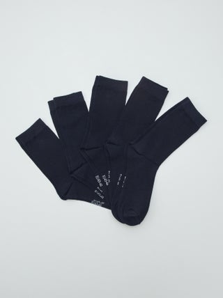Lote de 5 pares de meias