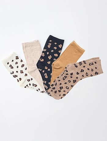 Lote de 5 pares de meias