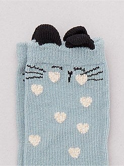 Lote de 5 pares de meias estampadas - Kiabi