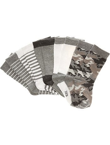 Lote de 5 pares de meias - Kiabi