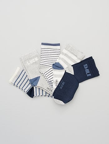 Lote de 5 pares de meias - Kiabi