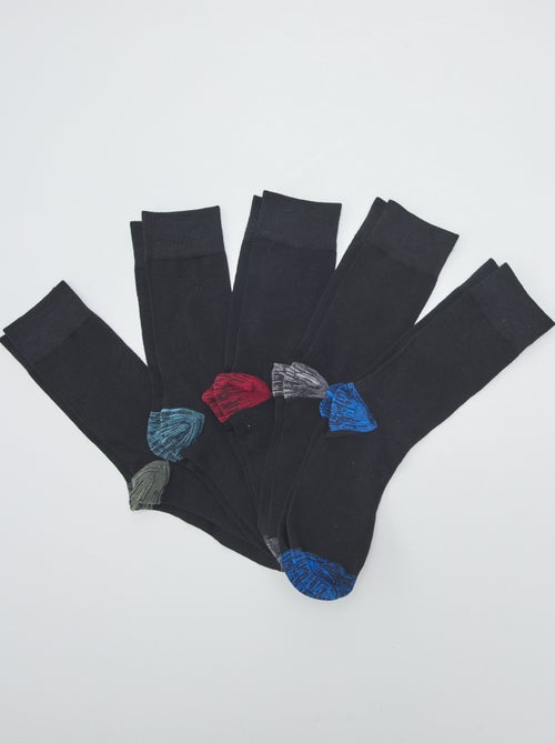 Lote de 5 pares de meias - Kiabi