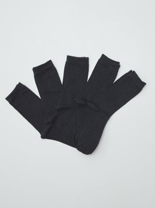 Lote de 5 pares de meias