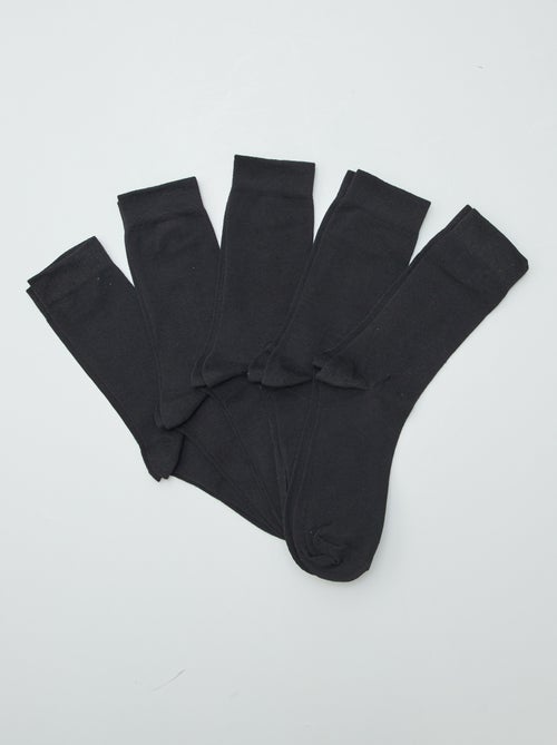 Lote de 5 pares de meias - Kiabi