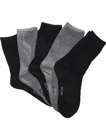 Lote de 5 pares de meias - Kiabi