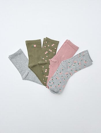 Lote de 5 pares de meias