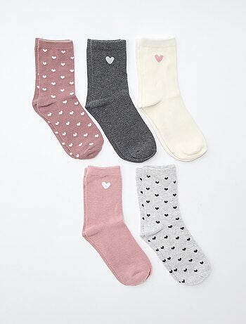 Lote de 5 pares de meias