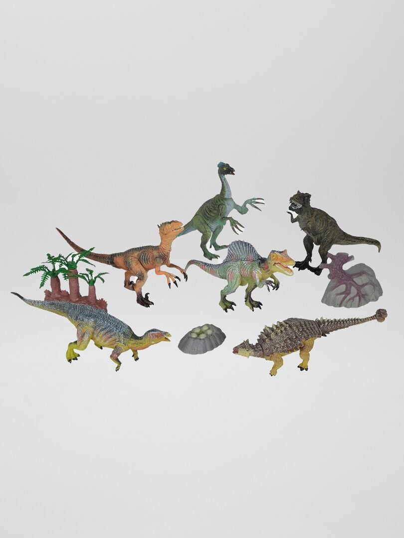 lote de 6 dinossauros - brinquedos BEGE - Kiabi
