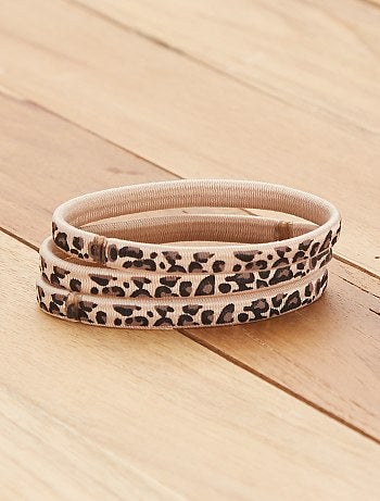 Lote de 6 elásticos animal - Kiabi