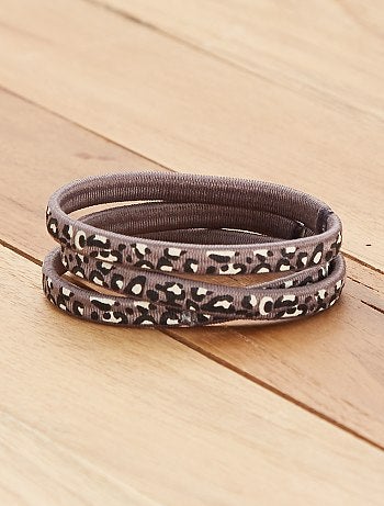 Lote de 6 elásticos animal - Kiabi