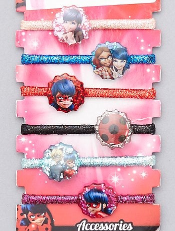 Lote de 6 elásticos 'Miraculous' - Kiabi