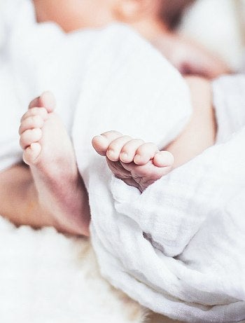 Lote de 6 fraldas de 50 x 70 cm - Kiabi