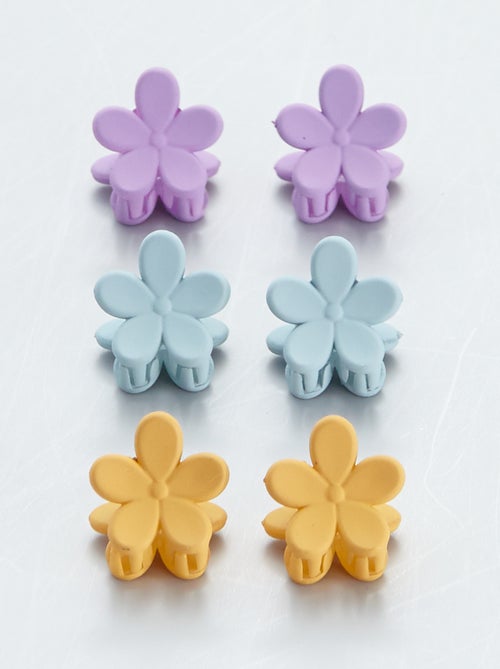 Lote de 6 mini ganchos - Kiabi