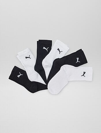 Lote de 6 pares de meias Puma