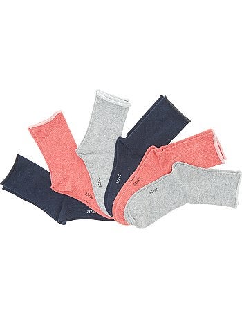 Lote de 6 pares de meias - Kiabi