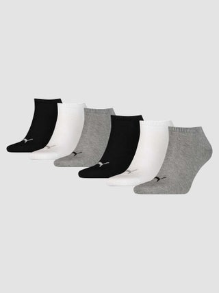 Lote de 6 pares de meias unissexo 'Puma'