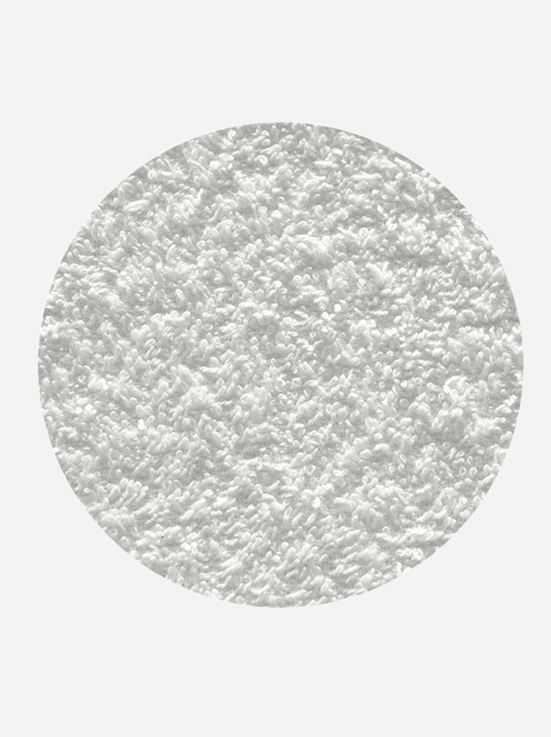 Lote de 6 toalhas de mesa e toalhas de banho BRANCO - Kiabi