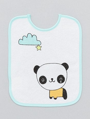 Lote de 7 babetes com estampado 'Animais' - Kiabi