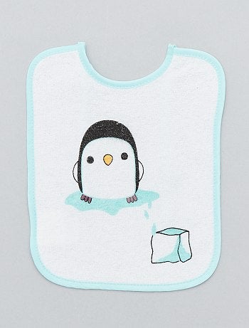 Lote de 7 babetes com estampado 'Animais' - Kiabi