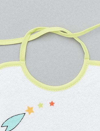 Lote de 7 babetes com estampado 'Animais' - Kiabi