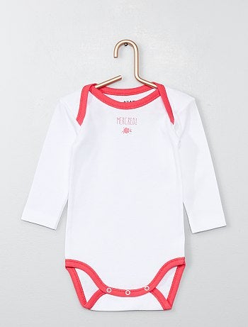 Lote de 7 bodies semanais - Kiabi