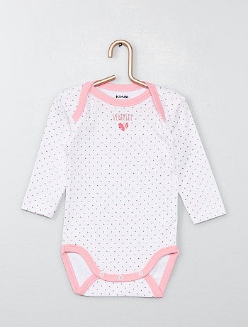 Lote de 7 bodies semanais - Kiabi