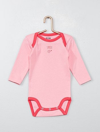 Lote de 7 bodies semanais - Kiabi