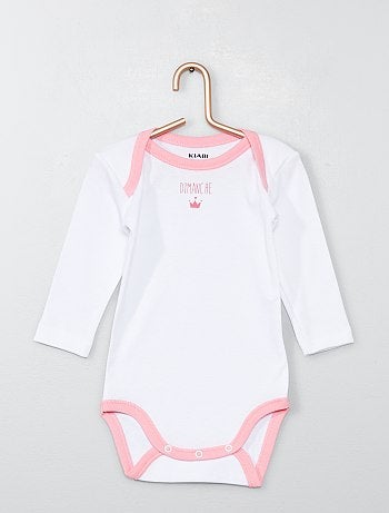 Lote de 7 bodies semanais - Kiabi