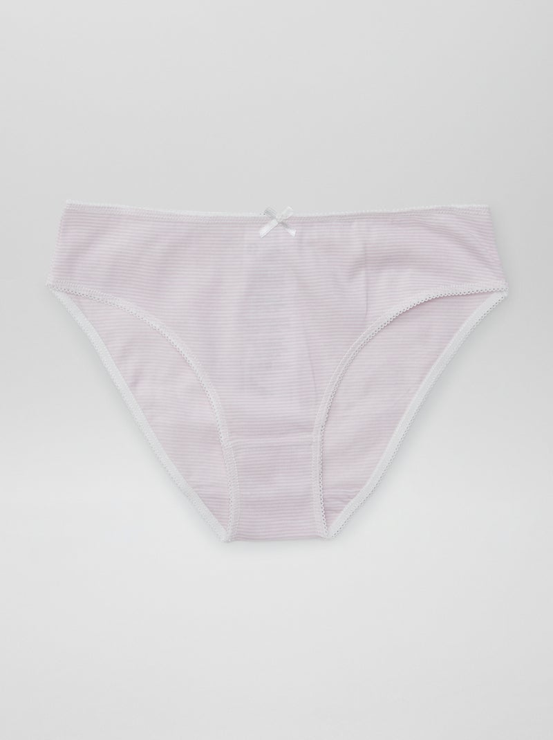 Lote de 7 cuecas AMARELO - Kiabi