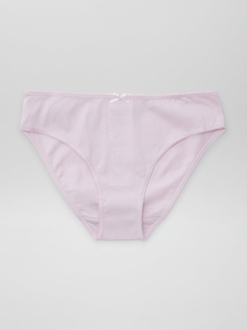 Lote de 7 cuecas AMARELO - Kiabi