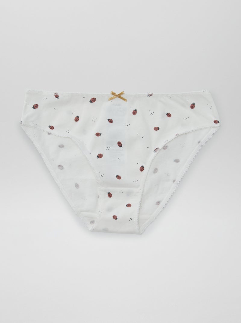 Lote de 7 cuecas BEGE - Kiabi