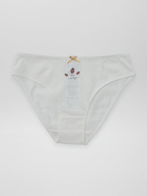 Lote de 7 cuecas - Kiabi