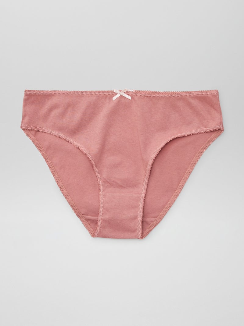 Lote de 7 cuecas BEGE - Kiabi