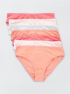 Lote de 7 cuecas com dias da semana - Kiabi