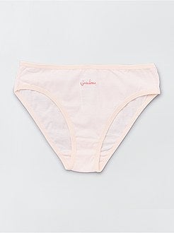 Lote de 7 cuecas com dias da semana - Kiabi