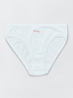 Lote de 7 cuecas com dias da semana - Kiabi