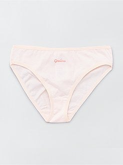 Lote de 7 cuecas com dias da semana - Kiabi