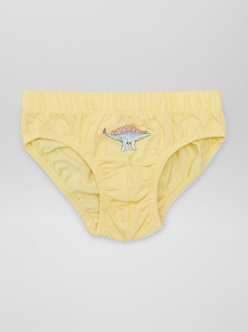 Lote de 7 cuecas estampadas AZUL - Kiabi