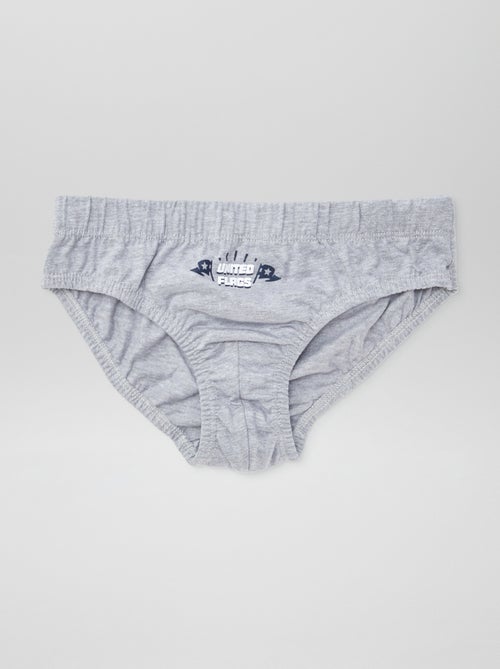 Lote de 7 cuecas estampadas - Kiabi