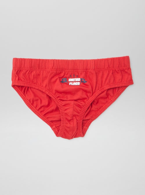 Lote de 7 cuecas estampadas - Kiabi