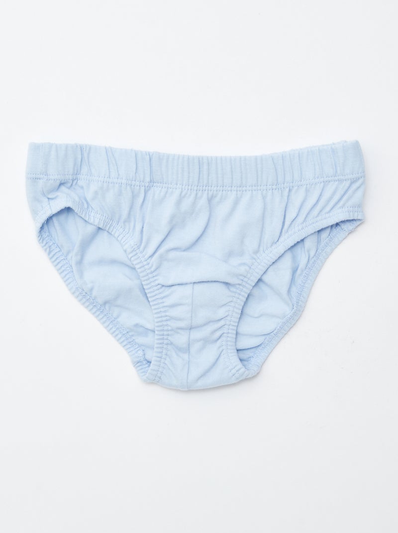 Lote de 7 cuecas estampadas Azul - Kiabi